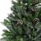 7ft. Unlit Full Snowy Delta Pine Artificial Christmas Tree